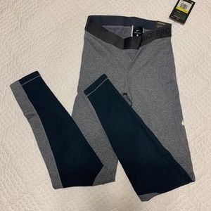 Nike NWT gray and navy blue athletic wear.